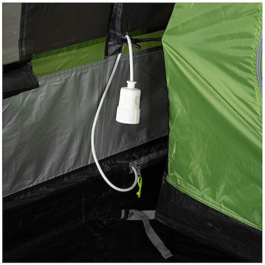 High Peak Garda 4.0 Χειμερινή Σκηνή Camping Τούνελ Πράσινη με Διπλό Πανί για 4 Άτομα 550x280x170εκ.