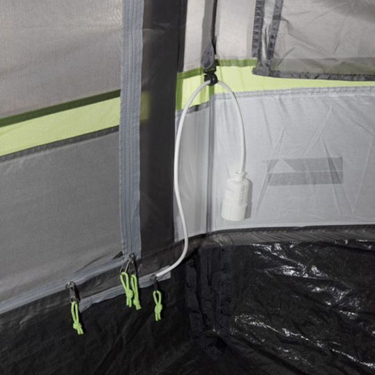 High Peak Meran 4 Χειμερινή Σκηνή Camping Τούνελ Γκρι για 4 Άτομα 440x240x170εκ.