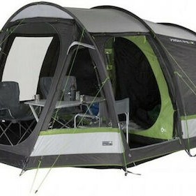 High Peak Meran 5 Χειμερινή Σκηνή Camping Τούνελ Χακί για 5 Άτομα 440x240x170εκ.