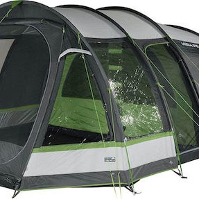 High Peak Bozen 6.0 Χειμερινή Σκηνή Camping Τούνελ Πράσινη με Διπλό Πανί για 6 Άτομα 525x360x200εκ.