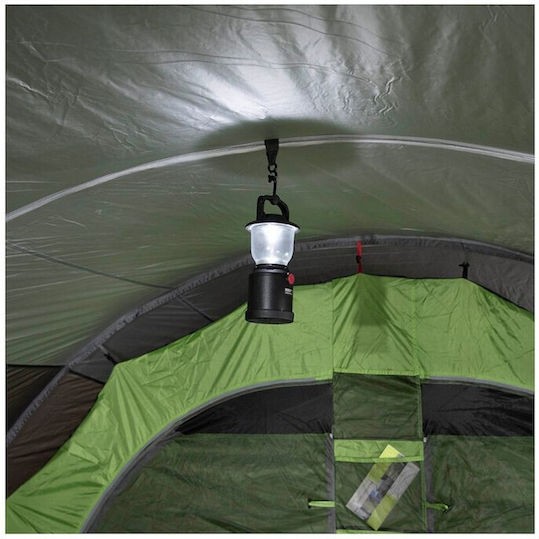 High Peak Bozen 6.0 Χειμερινή Σκηνή Camping Τούνελ Πράσινη με Διπλό Πανί για 6 Άτομα 525x360x200εκ.