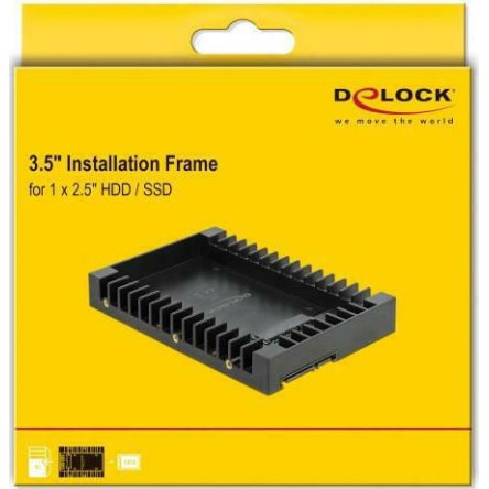 DeLock Tray μετατροπής από 3.5″ σε 2.5″