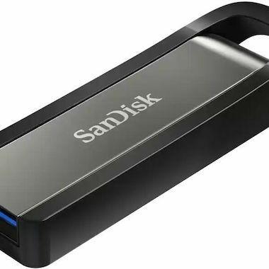 Sandisk Extreme Go 128GB USB 2.0 Stick Ασημί