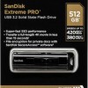 Sandisk Extreme Pro 512GB USB 3.1 Stick Μαύρο
