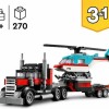 Lego Creator Flatbed Truck With Helicopter για 7+ Ετών
