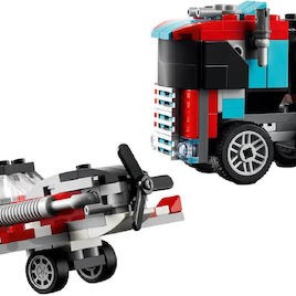 Lego Creator Flatbed Truck With Helicopter για 7+ Ετών