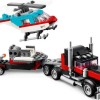 Lego Creator Flatbed Truck With Helicopter για 7+ Ετών