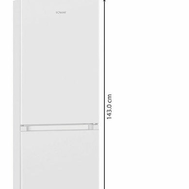 Bomann Ψυγειοκαταψύκτης 175lt Υ143xΠ49.5xΒ56.2εκ. Λευκός KG 320.2