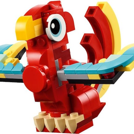 Lego Creator Red Dragon για 6+ Ετών