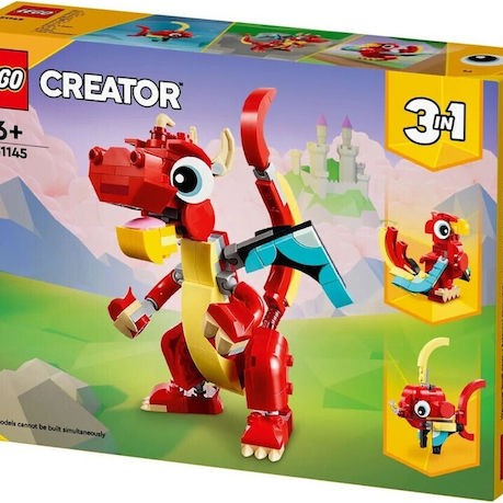 Lego Creator Red Dragon για 6+ Ετών