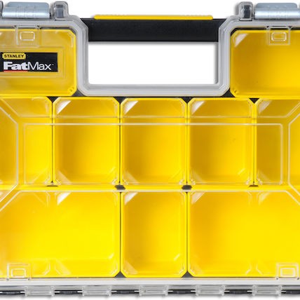 Stanley FatMax Ταμπακιέρα Εργαλείων 10 Θέσεων με Αφαιρούμενα Κουτιά Κίτρινη 44.6x35x11εκ.