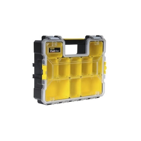 Stanley FatMax Ταμπακιέρα Εργαλείων 10 Θέσεων με Αφαιρούμενα Κουτιά Κίτρινη 44.6x35x11εκ.
