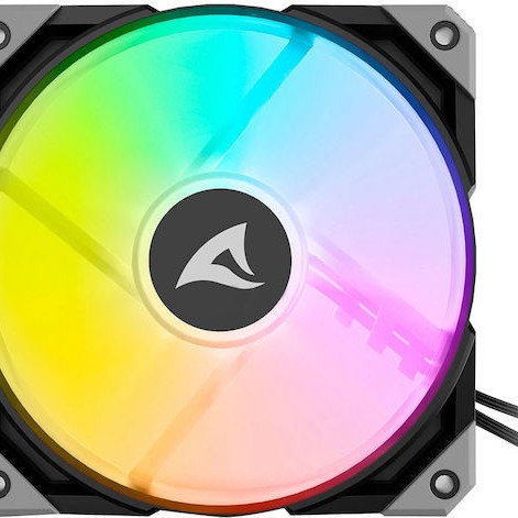 Sharkoon Rebel F50 Case Fan 120mm με RGB Φωτισμό και Σύνδεση 4-Pin PWM