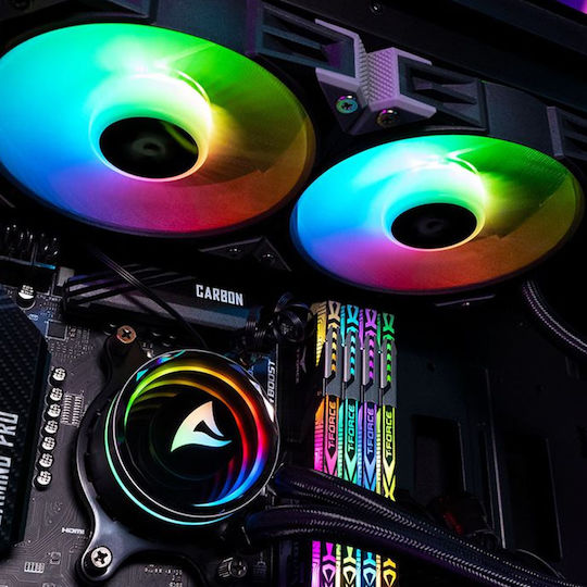 Sharkoon Rebel F50 Case Fan 120mm με RGB Φωτισμό και Σύνδεση 4-Pin PWM