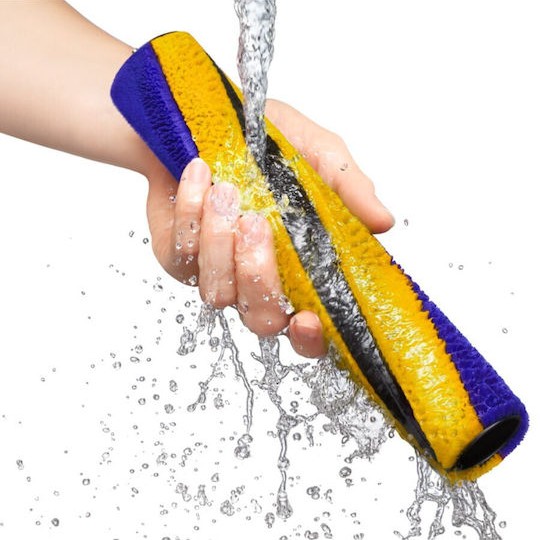 Dyson V12 Detect Slim Absolute (2023) Επαναφορτιζόμενη Σκούπα Stick 25.2V Yellow/Iron/Nickel