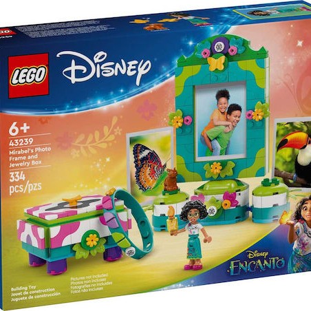 Lego Disney Mirabel's Photo Frame and Jewelry Box για 6+ Ετών 334τμχ