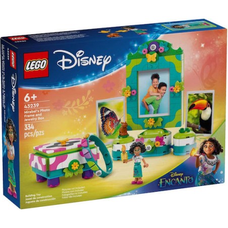 Lego Disney Mirabel's Photo Frame and Jewelry Box για 6+ Ετών 334τμχ