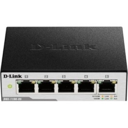 D-Link DGS-1100-05V2 Managed L2 Switch με 5 Θύρες Gigabit (1Gbps) Ethernet