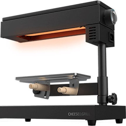Cecotec Cheese 6000 Επιτραπέζια Ηλεκτρική Ψησταριά Raclette Λείας Πλάκας 600W με Ρυθμιζόμενο Θερμοστάτη