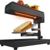 Cecotec Cheese 6000 Επιτραπέζια Ηλεκτρική Ψησταριά Raclette Λείας Πλάκας 600W με Ρυθμιζόμενο Θερμοστάτη