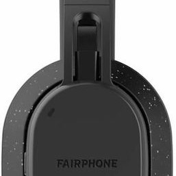 Fairphone Fairbuds XL Ασύρματα / Ενσύρματα Over Ear Ακουστικά με 30 ώρες Λειτουργίας Μαύρα