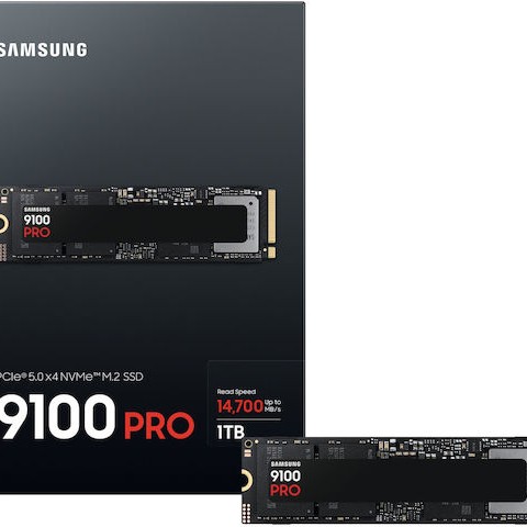 Samsung 9100 Pro SSD 1TB M.2 NVMe PCI Express 5.0