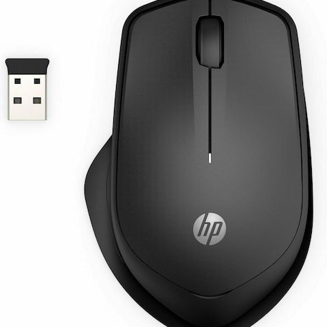 HP Silent 280 Ασύρματο Ποντίκι Μαύρο