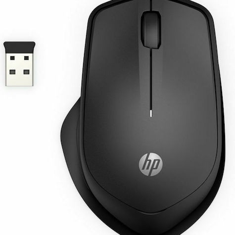 HP Silent 280 Ασύρματο Ποντίκι Μαύρο