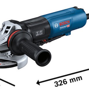 Bosch GWS 17-125 Τροχός 125mm Ρεύματος 1700W με Ρύθμιση Στροφών