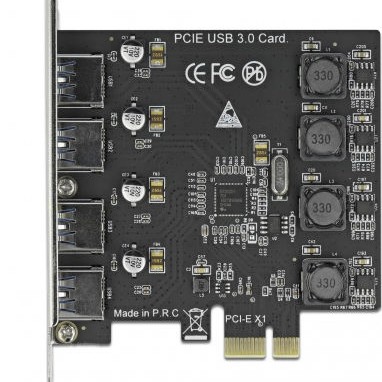 DeLock Κάρτα PCIe σε 4 θύρες USB 3.2