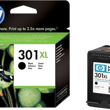 HP 301XL Γνήσιο Μελάνι Εκτυπωτή InkJet Μαύρο (CH563EE)