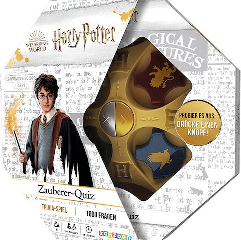 Επιτραπέζιο Παιχνίδι Harry Potter Zauberer-Quiz για 2-4 Παίκτες 8+ Ετών (GER) Asmodee