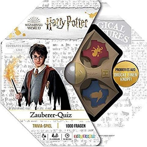 Επιτραπέζιο Παιχνίδι Harry Potter Zauberer-Quiz για 2-4 Παίκτες 8+ Ετών (GER) Asmodee