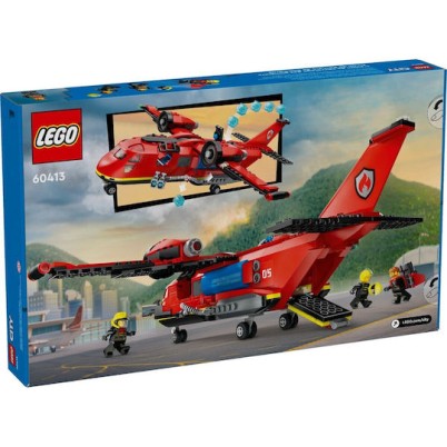 Lego City Fire Rescue Plane για 6+ Ετών