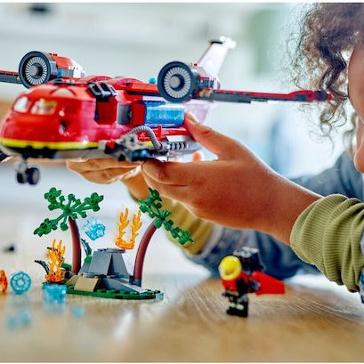 Lego City Fire Rescue Plane για 6+ Ετών