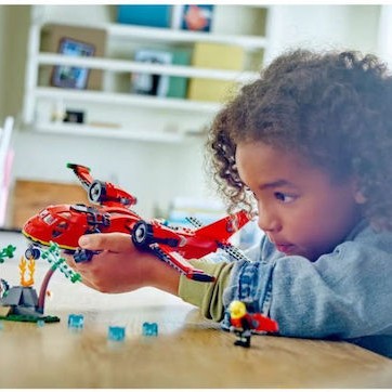 Lego City Fire Rescue Plane για 6+ Ετών