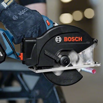 Bosch GKM 18V-50 Δισκοπρίονο 18V Solo με Σύστημα Αναρρόφησης