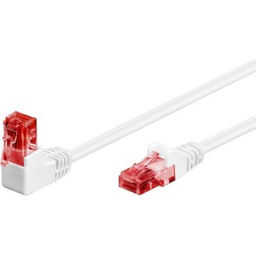 Goobay U/UTP Cat.6 Καλώδιο Δικτύου Ethernet 0.5m Λευκό 1τμχ