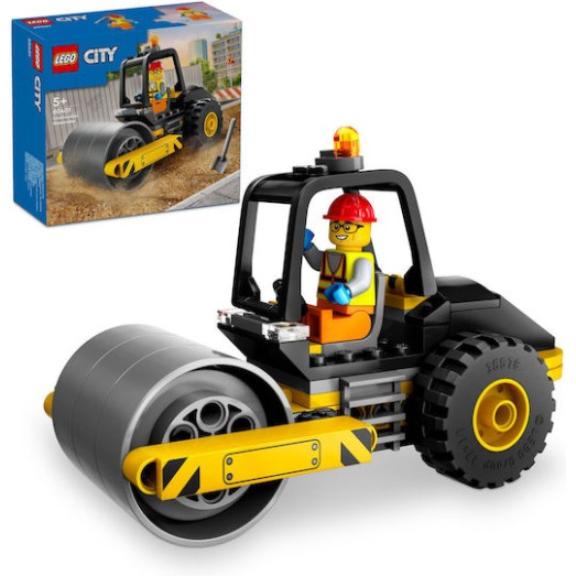 Lego City Construction Steamroller για 5+ Ετών