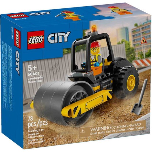 Lego City Construction Steamroller για 5+ Ετών