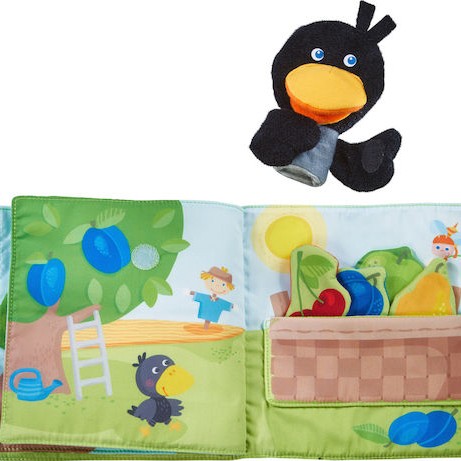 Haba Βιβλίο Δραστηριοτήτων Book Orchard από Ύφασμα για 6+ Μηνών