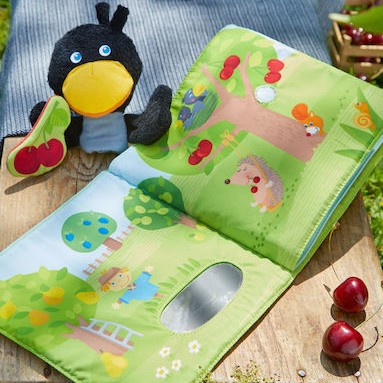 Haba Βιβλίο Δραστηριοτήτων Book Orchard από Ύφασμα για 6+ Μηνών