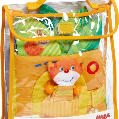 Haba Βιβλίο Δραστηριοτήτων Little Leaf House από Ύφασμα για 10+ Μηνών