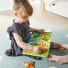 Ξύλινο Παιδικό Puzzle Σφηνώματα Ζωάκια στη Ζούγκλα για 2+ Ετών 6pcs Haba