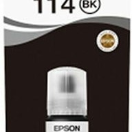 Epson 114 Γνήσιο Μελάνι Εκτυπωτή InkJet Μαύρο (C13T07A140)
