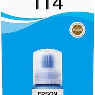 Epson 114 Γνήσιο Μελάνι Εκτυπωτή InkJet Κυανό (C13T07B240)