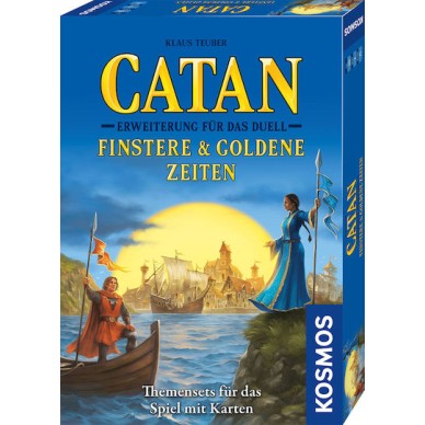 Επέκταση Παιχνιδιού Catan Dark & ​​Golden Times για 2 Παίκτες 10+ Ετών (GER) Kosmos