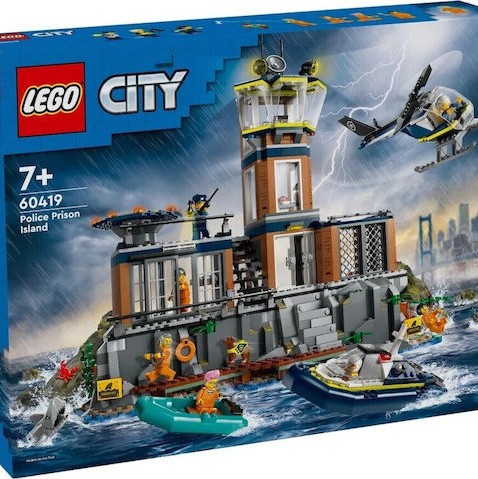 Lego City Police Prison Island για 7+ Ετών