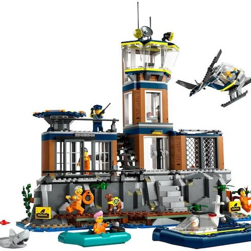 Lego City Police Prison Island για 7+ Ετών