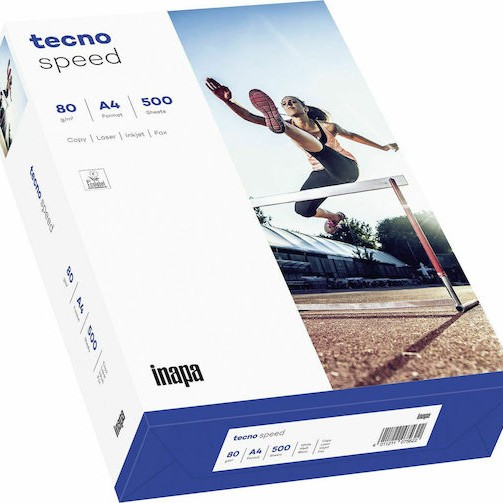 Tecno Speed A4 Ανακυκλωμένο Χαρτί Εκτύπωσης A4 80gr/m² 500 φύλλα